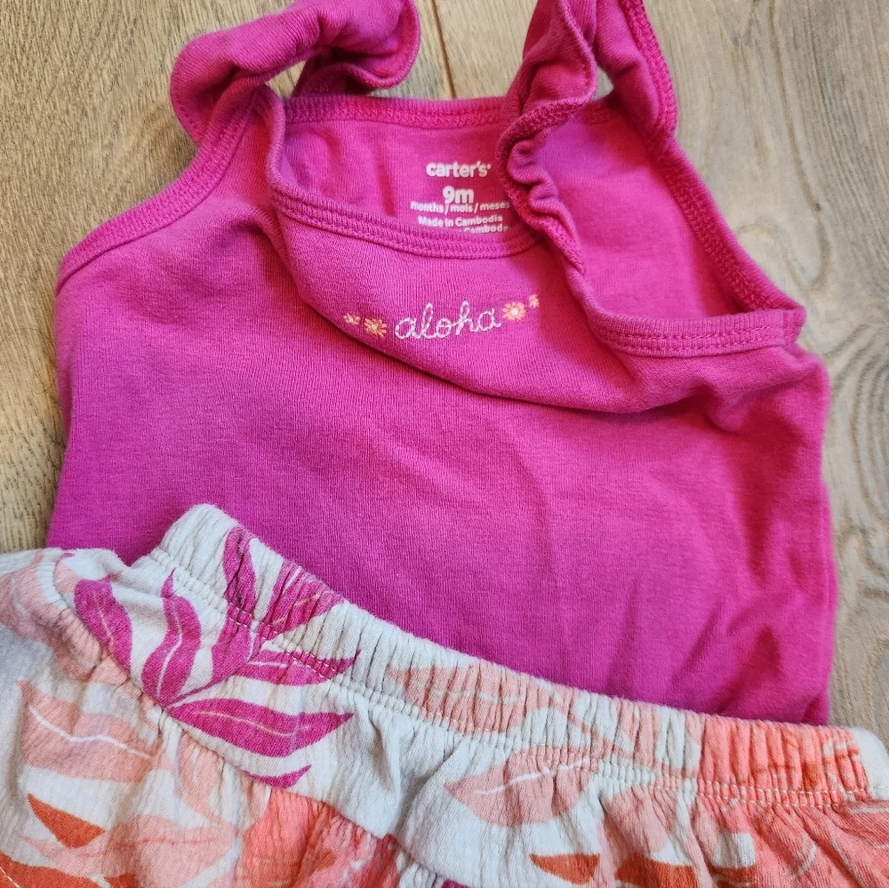 Carter's 9m Girls Summer Set